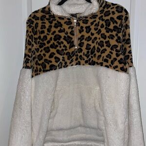 Leopard Print Pullover